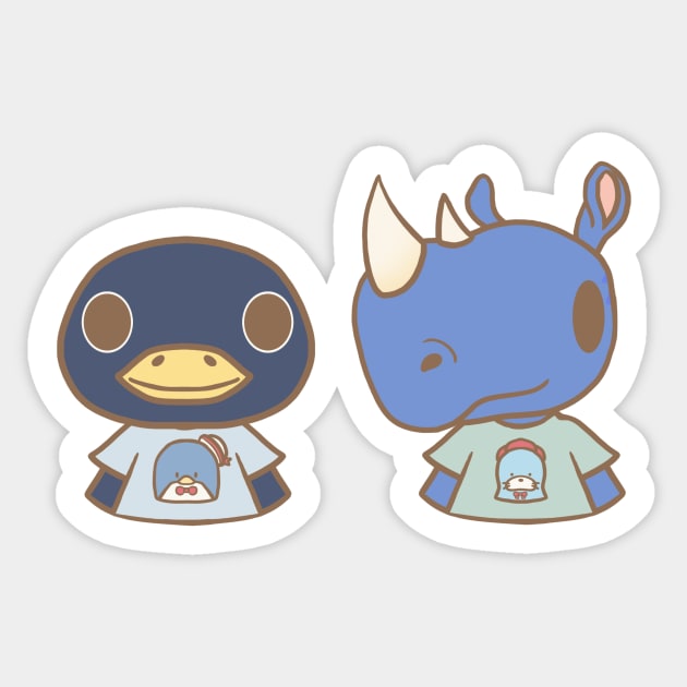 Ocean Friends Sticker by littlemoondance